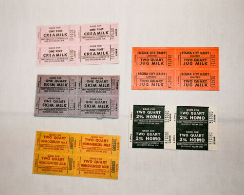 Saskatchewan Milk Tickets